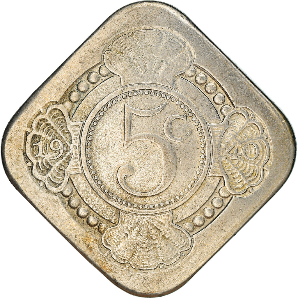 Münze, Niederlande, Beatrix, 5 Cents, 1970, SS, Copper-Nickel-Zinc, KM:8