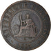 Coin, FRENCH INDO-CHINA, Cent, 1885, Paris, VF(30-35), Bronze, KM:1, Lecompte:37