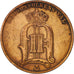 Coin, Sweden, Oscar II, 5 Öre, 1882, EF(40-45), Bronze, KM:736