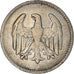 Coin, GERMANY, WEIMAR REPUBLIC, Mark, 1924, Berlin, VF(30-35), Silver, KM:42