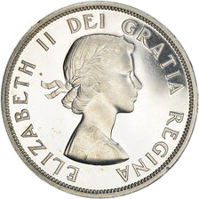 Coin, Canada, Elizabeth II, Dollar, 1962, Royal Canadian Mint, Ottawa, MS(63)