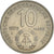 Moneta, NIEMCY - NRD, 10 Mark, 1973, Berlin, EF(40-45), Miedź-Nikiel, KM:44