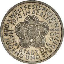 Coin, GERMAN-DEMOCRATIC REPUBLIC, 10 Mark, 1973, Berlin, VF(30-35)