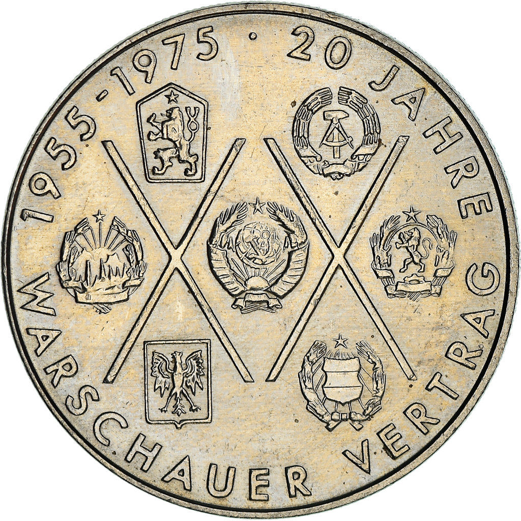 Coin, GERMAN-DEMOCRATIC REPUBLIC, 10 Mark, 1975, Berlin, EF(40-45)
