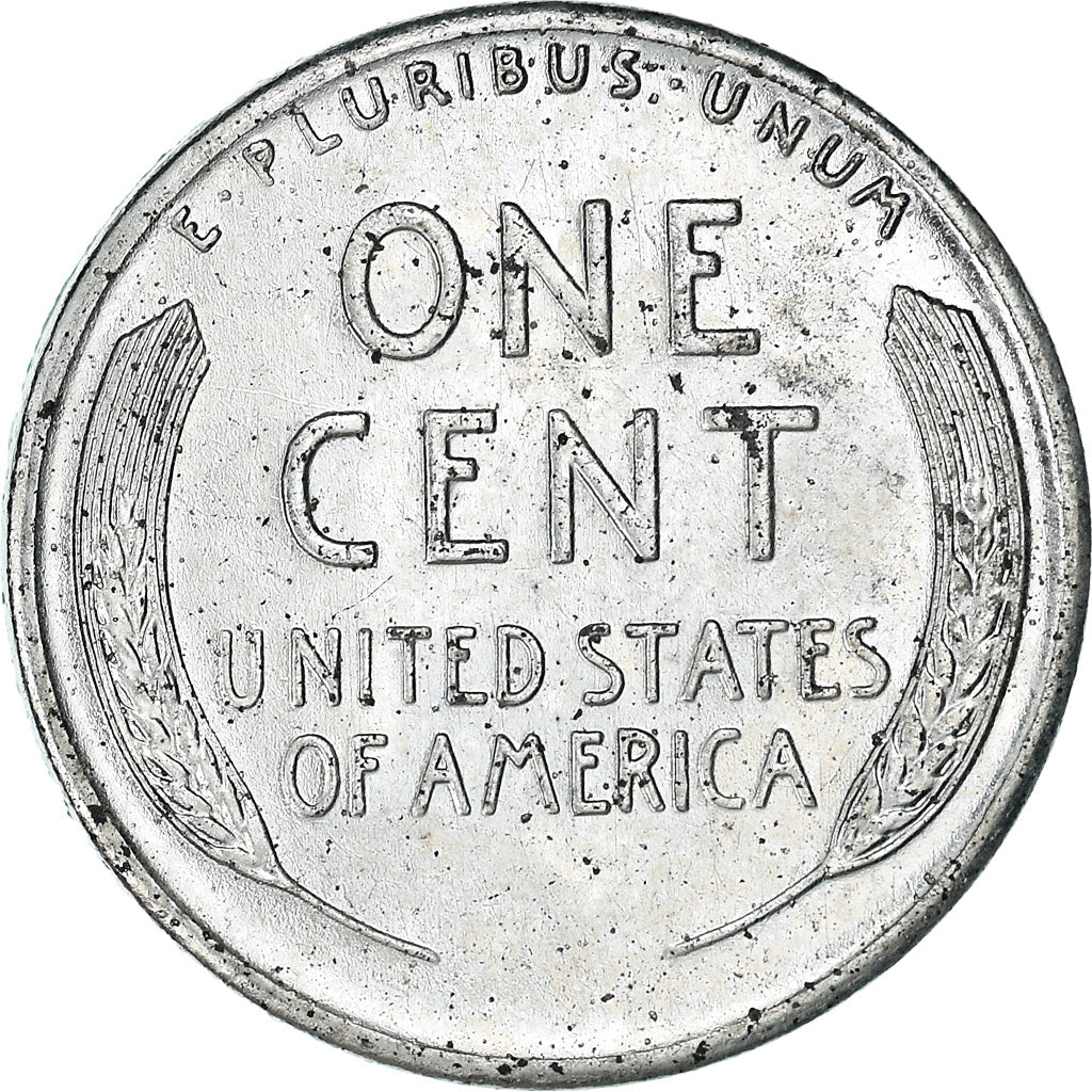 Coin, United States, Lincoln Cent, Cent, 1943, U.S. Mint, San Francisco