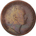 Suède, Oscar I, 2/3 Skilling, 1846, TB, Cuivre, KM:663