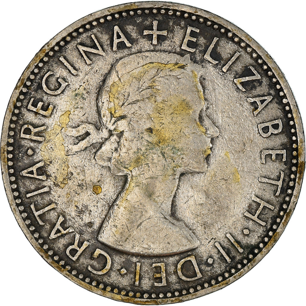 Munten, Groot Bretagne, Elizabeth II, Florin, Two Shillings, 1961, FR