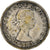 Moneda, Gran Bretaña, Elizabeth II, Florin, Two Shillings, 1961, BC+, Cobre -