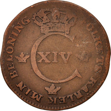 Monnaie, Suède, Carl XIV Johan, 1/4 Skilling, 1820, TB, Cuivre, KM:595