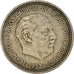 Coin, Spain, Caudillo and regent, 5 Pesetas, 1966, VF(30-35), Copper-nickel