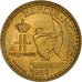 Coin, Monaco, Louis II, 2 Francs, 1926, Poissy, EF(40-45), Aluminum-Bronze