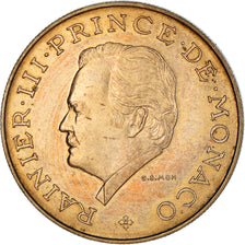 Coin, Monaco, Rainier III, 10 Francs, 1982, EF(40-45), Copper-Nickel-Aluminum