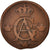Moneta, Szwecja, Gustaf IV Adolf, 1/2 Skilling, 1809, VF(30-35), Miedź, KM:565