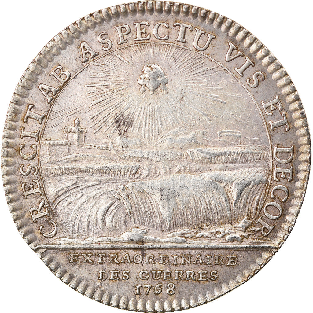 France, Jeton, Louis XV, Extraordinaire des Guerres, History, 1768, Roettiers