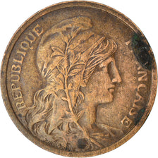 Monnaie, France, Dupuis, 2 Centimes, 1907, Paris, TB+, Bronze, Gadoury:107