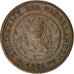 Coin, Netherlands, 1/2 Cent, 1901, EF(40-45), Bronze, KM:109