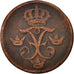 Moneta, Svezia, Frederick I, Ore, S.M., 1740, MB+, Rame, KM:416.1