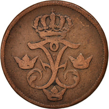 Monnaie, Suède, Frederick I, Ore, S.M., 1742, TB+, Cuivre, KM:416.1