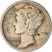 Coin, United States, Mercury Dime, Dime, 1919, U.S. Mint, Denver, VF(30-35)