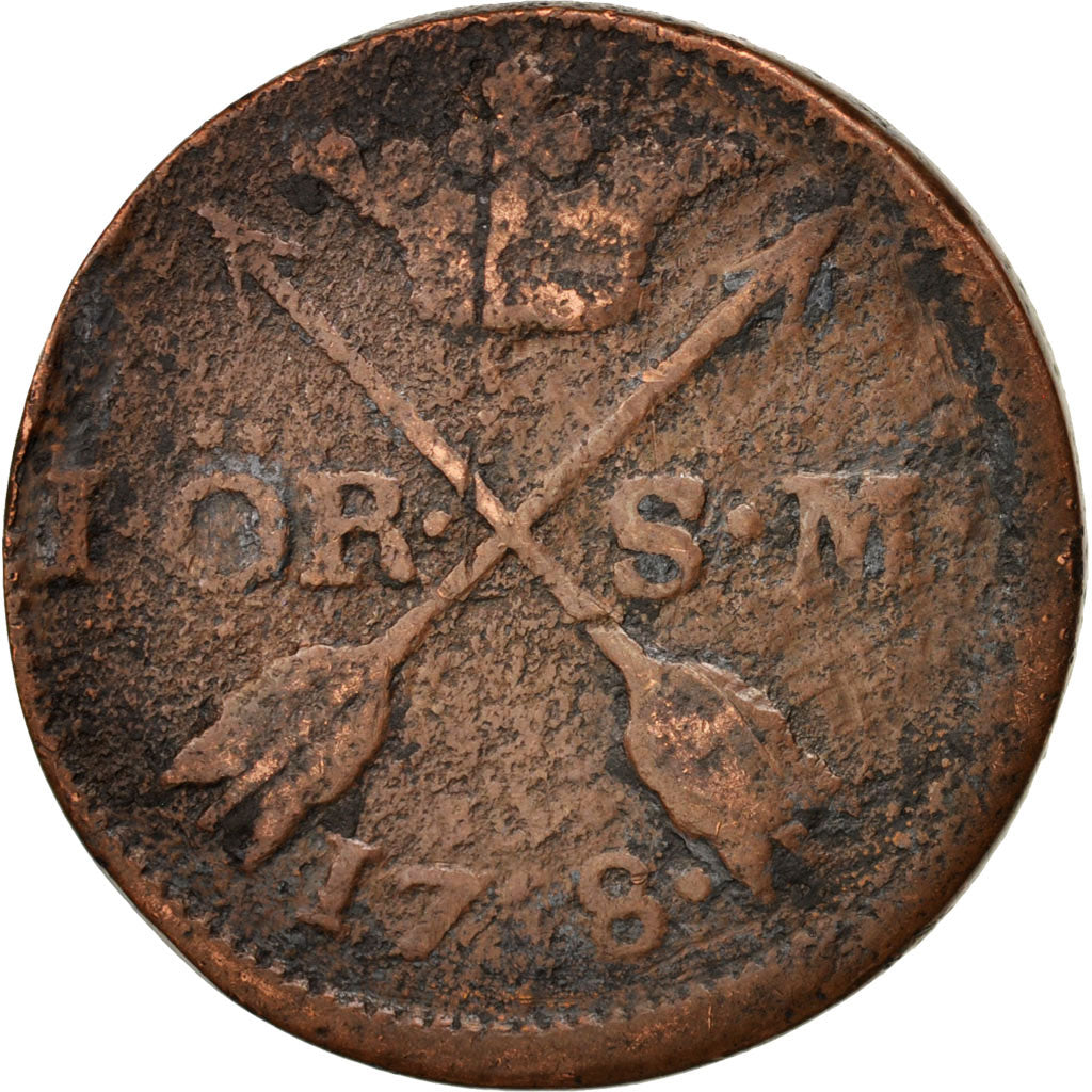 Monnaie, Suède, Adolf Frederick, Ore, S.M., 1768, B+, Cuivre, KM:460