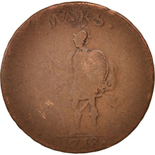 Monnaie, Suède, Carl XII, Daler, 1718, B+, Cuivre, KM:360