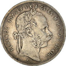 Moneta, Ungheria, Franz Joseph I, Forint, 1879, Kremnitz, MB+, Argento, KM:453.1