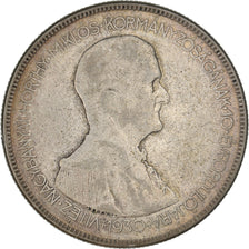 Coin, Hungary, 5 Pengö, 1930, Budapest, VF(20-25), Silver, KM:512.1