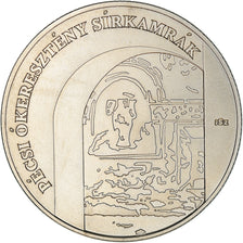 Coin, Hungary, Ancient Christian Necropolis of Pécs, 5000 Forint, 2004