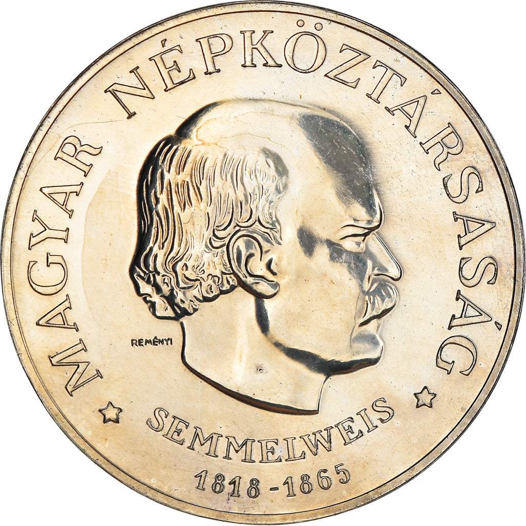 Coin, Hungary, 50 Forint, Otven, 1968, MS(63), Silver, KM:582