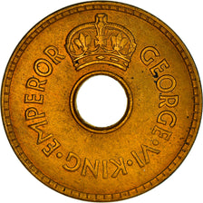 Monnaie, Fiji, George VI, Penny, 1942, TTB, Laiton, KM:7a