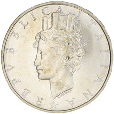 Coin, Italy, 500 Lire, 1988, Rome, MS(65-70), Silver, KM:126