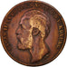 Svezia, Oscar II, Ore, 1873, BB, Bronzo, KM:728