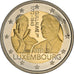 Luxemburgo, 2 Euro, Guillaume Ier, 2018, BE ; Pont et lion, FDC, Bimetálico