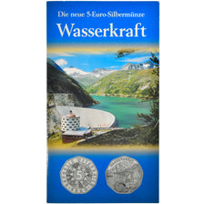 Austria, 5 Euro, Waterpower, 2003, FDC, FDC, Argento, KM:3105