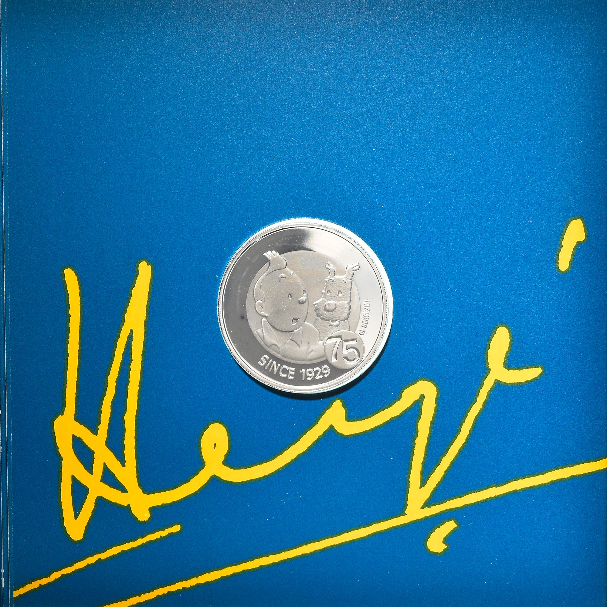 Belgium, 10 Euro, Tintin, 2004, BE, MS(65-70), Silver, KM:236