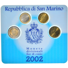 San Marino, Set, 2002, Rome, Set Euro, FDC, Sin información