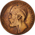 Svezia, Oscar II, 2 Öre, 1873, MB+, Bronzo, KM:729