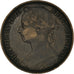 Moneda, Gran Bretaña, Victoria, Penny, 1882, MBC, Bronce, KM:755