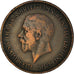 Coin, Great Britain, George V, 1/2 Penny, 1933, VF(30-35), Bronze, KM:837