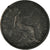 Coin, Great Britain, Victoria, 1/2 Penny, 1889, F(12-15), Bronze, KM:754