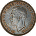 Munten, Groot Bretagne, George VI, Farthing, 1943, FR, Bronzen, KM:843