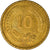 Monnaie, Chile, 10 Centesimos, 1969, Santiago, SUP, Aluminum-Bronze, KM:191