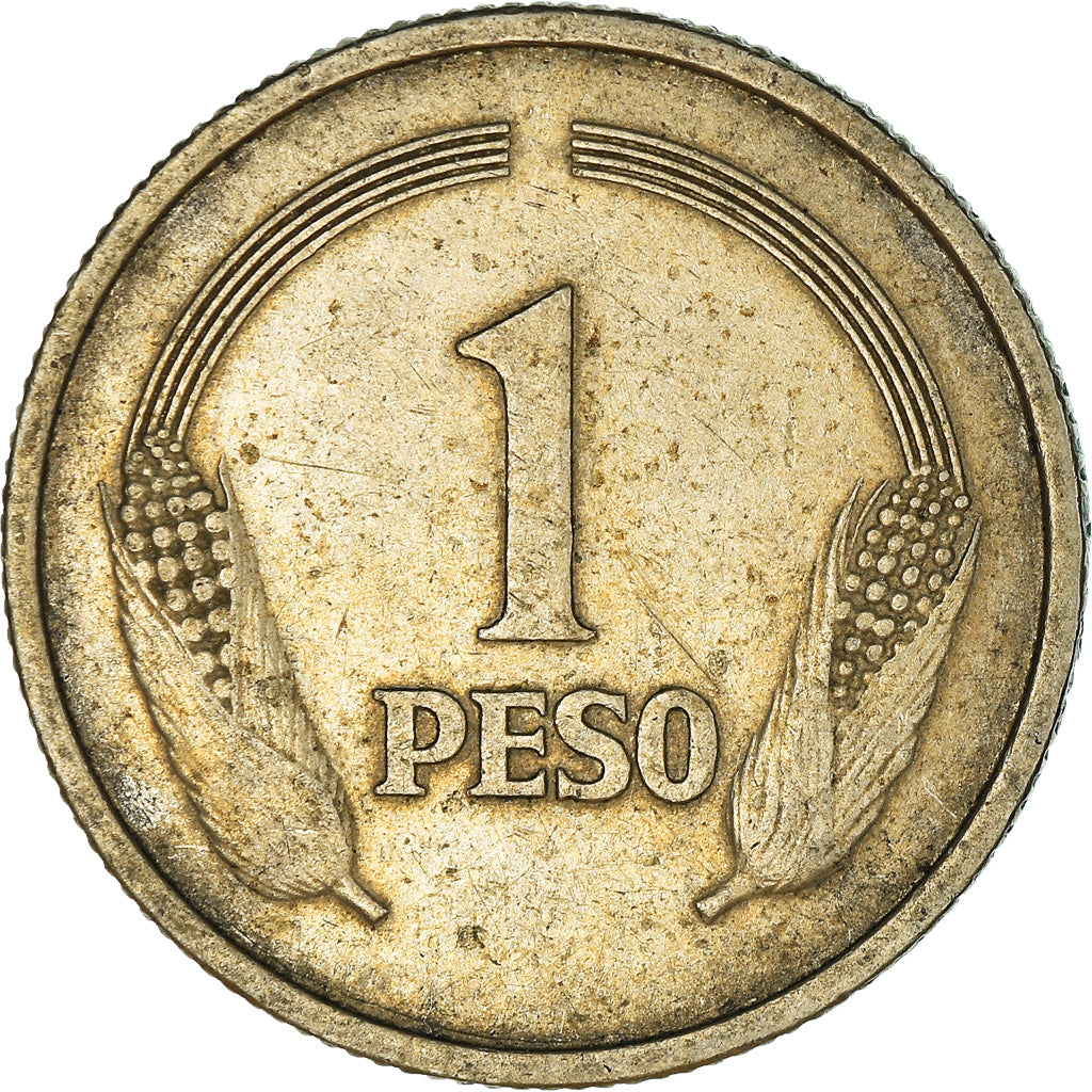 Coin, Colombia, Peso, 1974, EF(40-45), Copper-nickel, KM:258.1
