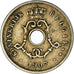 Moneta, Belgio, 5 Centimes, 1907, MB+, Rame-nichel, KM:55