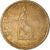 Moneda, Colombia, 5 Pesos, 1980, MBC, Bronce, KM:268