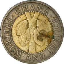 Moeda, Gana, 100 Cedis, 1997, EF(40-45), Bimetálico, KM:32