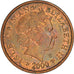 Moneta, Wyspa Man, Elizabeth II, 2 Pence, 2000, Pobjoy Mint, EF(40-45), Miedź