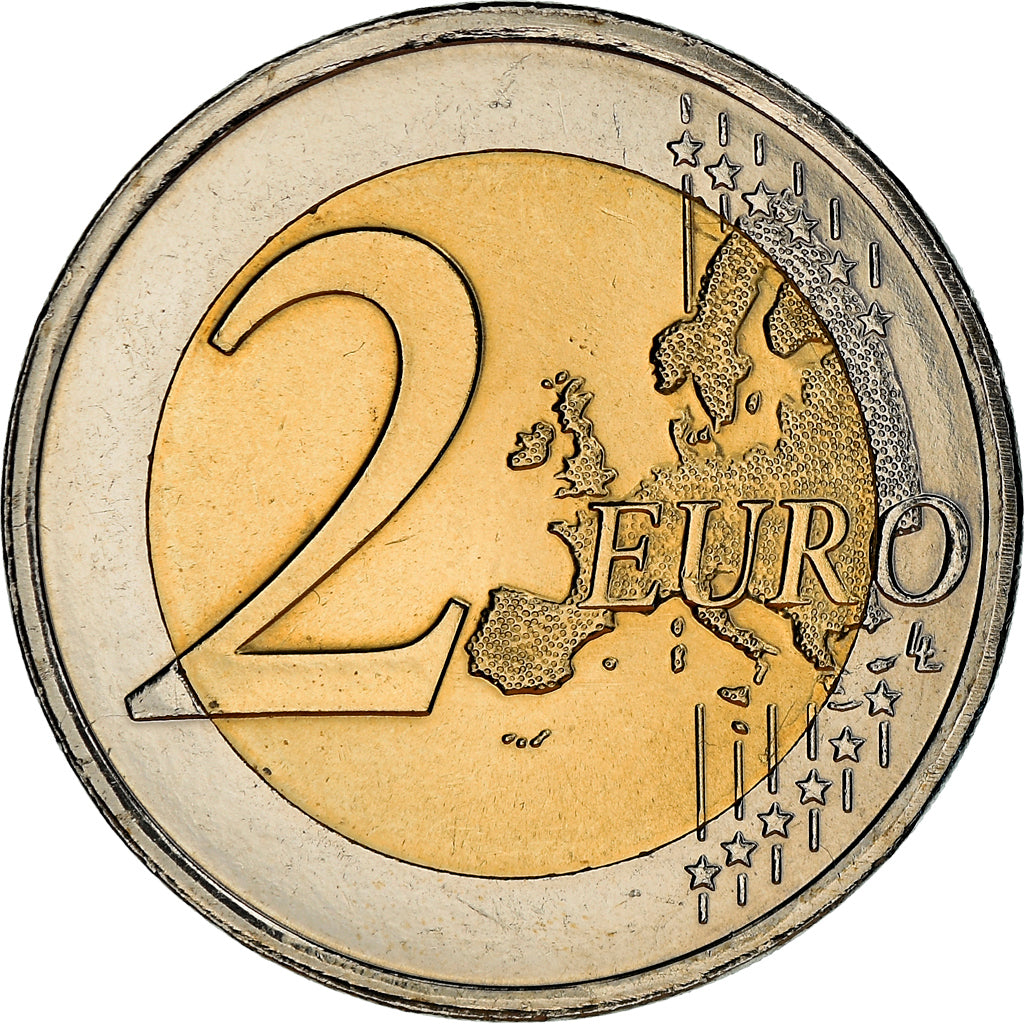 Luxembourg, 2 Euro, Grand-Duc Henri, 2010, Utrecht, FDC, Bi-Metallic, KM:115