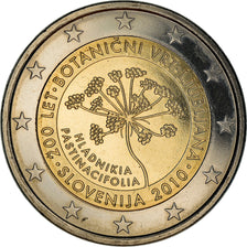 Slovenia, 2 Euro, Ljubljana Botanical Gardens 200th Anniversary, 2010