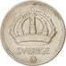 Münze, Schweden, Gustaf V, 50 Öre, 1945, SS, Silber, KM:817